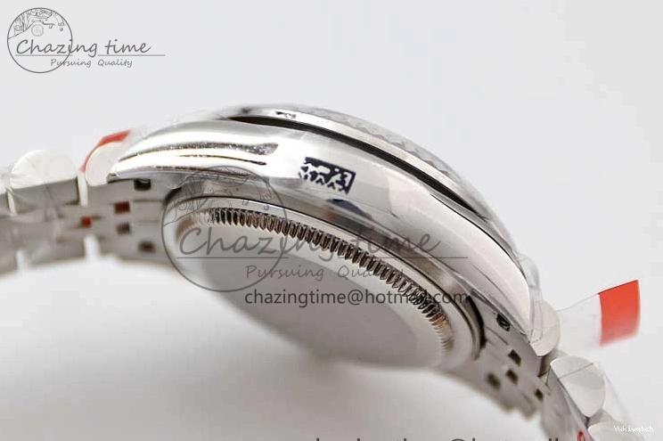 Dial SS 1:1 Diamonds 28 Silver Markers DateJust Bracelet 904L Edition Lady Best on NH05 Steel TWF President 0206